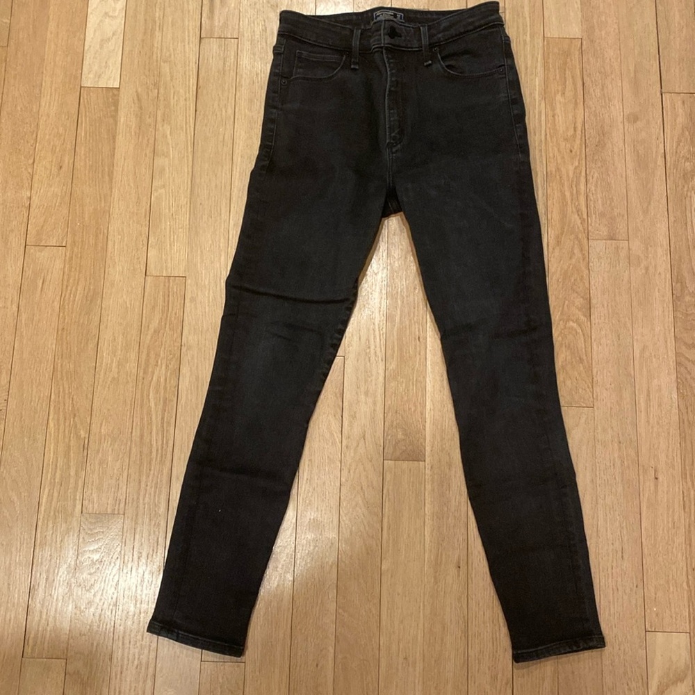 Abercrombie & Fitch black skinny jeans